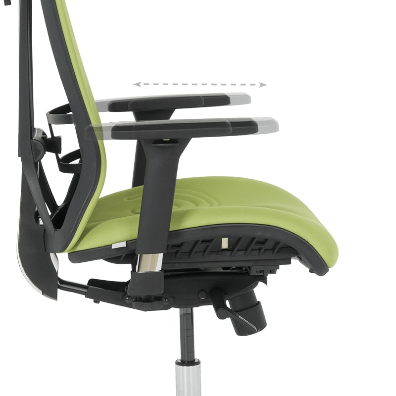 Ергономичен офис стол Carmen COTIA зелен